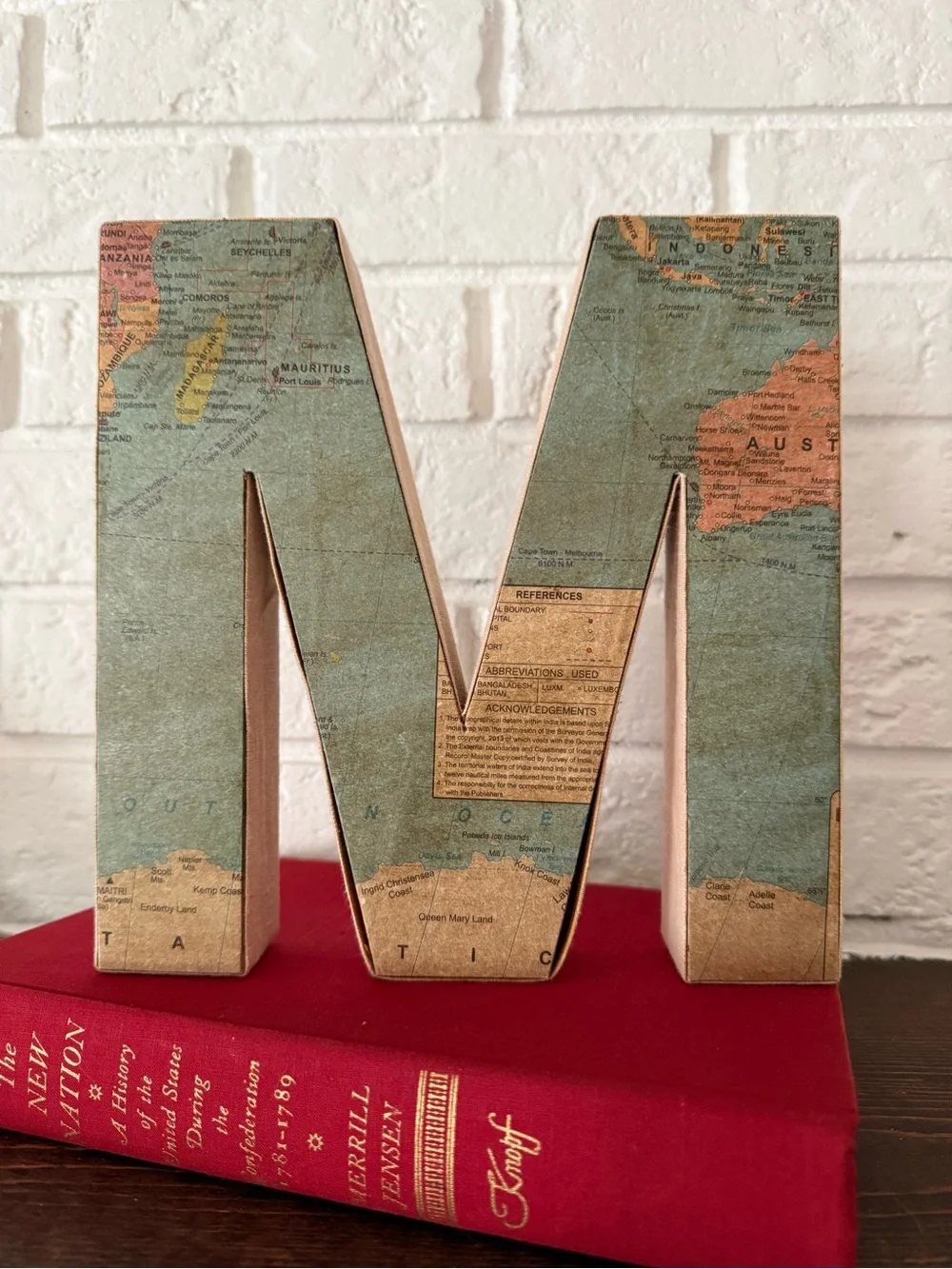Urban Outfitters Around the World Decorative  Letter